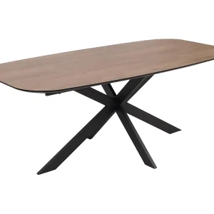 Eettafel MCW-O56,  walnootlook