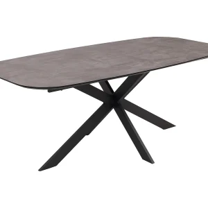 Eettafel MCW-O56,  grijze steenlook