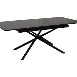 Eettafel MCW-O57,  steenlook zwart