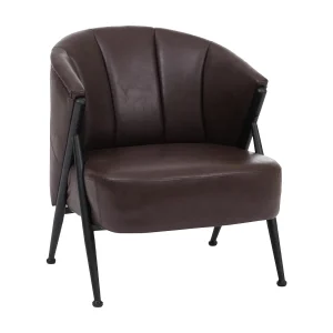 Fauteuil MCW-P30, donkerbruin Fauteuil MCW-P30, donkerbruin