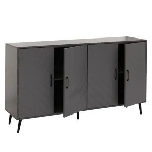 Dressoir MCW-N89, marmer look grijs Dressoir MCW-N89, marmer look grijs