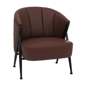 Fauteuil MCW-P30, roestrood Fauteuil MCW-P30, roestrood