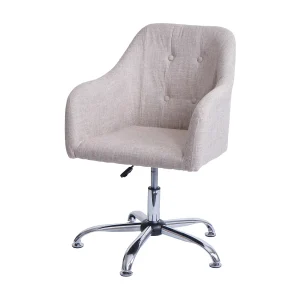 Eetkamerstoel MCW-L92, textiel crème Eetkamerstoel MCW-L92, textiel crème
