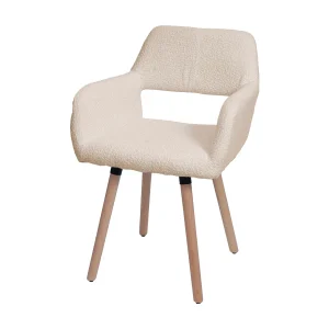 Eetkamerstoel MCW-A50 II, beige Eetkamerstoel MCW-A50 II, beige