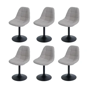 Eetkamerstoel MCW-A60 (set van 6), taupe Eetkamerstoel MCW-A60 (set van 6), taupe