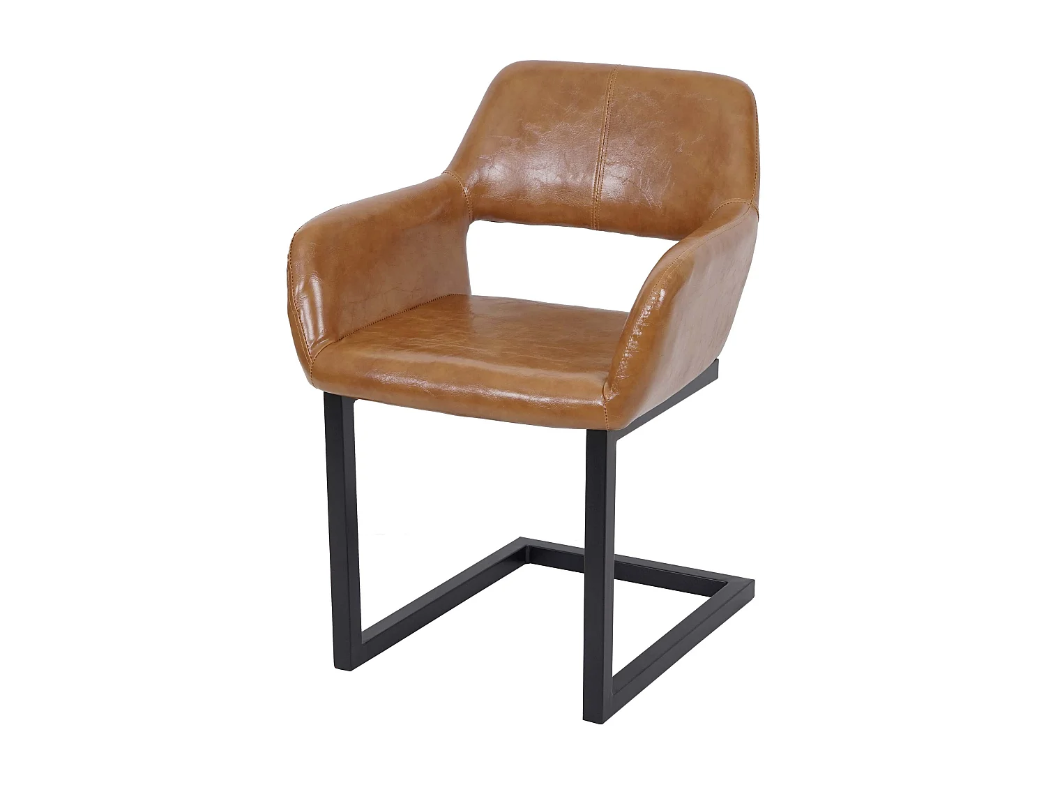 Eetkamerstoel MCW-A50 II, imitatieleer, imitatiesuède