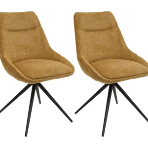 Eetkamerstoel MCW-M65, mosterdgeel Eetkamerstoel MCW-M65, mosterdgeel
