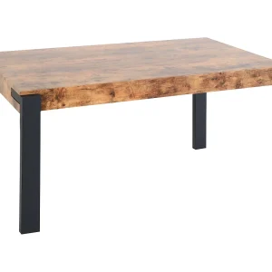 Eettafel MCW-L53,  donker wild eiken