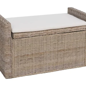 Opbergkist Genua Rattan, Kubu grijs Opbergkist Genua Rattan, Kubu grijs