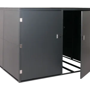 Fietsenstalling voor 4 fietsen MCW-L56c, antraciet Fietsenstalling voor 4 fietsen MCW-L56c, antraciet
