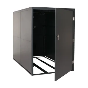 Fietsenstalling voor 2 fietsen MCW-L56c, antraciet Fietsenstalling voor 2 fietsen MCW-L56c, antraciet