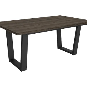 Eettafel, 167x90x74cm, Voor 8 personen, Dining Table, Donkere eik Eettafel, 167x90x74cm, Voor 8 personen, Dining Table, Donkere eik
