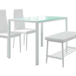 Eettafel set wit 120x70x75 grand Eettafel set wit 120x70x75 grand