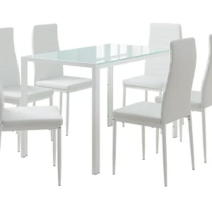 Eettafelset wit 120x75x70 grand Eettafelset wit 120x75x70 grand