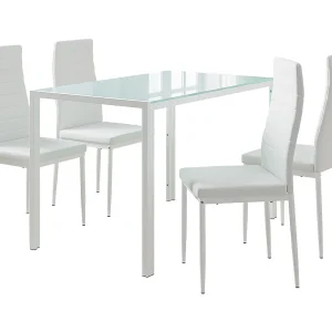 Eettafel set wit 120x75x70 grand Eettafel set wit 120x75x70 grand