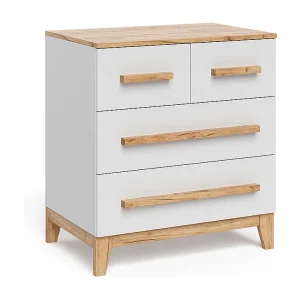 Dressoir wit/kunstnijverheid 80×53.4×88 malia