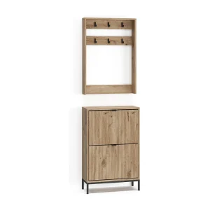 Garderobe viking eik 60x24x92 eliza Garderobe viking eik 60x24x92 eliza