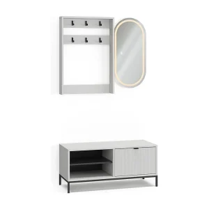 Garderobe wit 100x40x45 eliza Garderobe wit 100x40x45 eliza