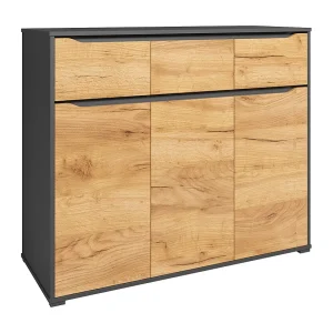 Dressoir krachtige eik goud 48x120x101.6 ruben Dressoir krachtige eik goud 48x120x101.6 ruben