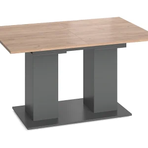 Eettafel antraciet 140x90x76 dix Eettafel antraciet 140x90x76 dix