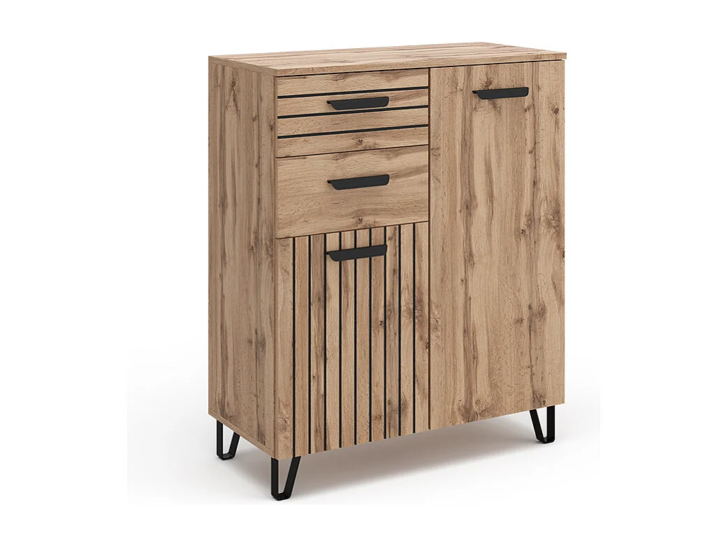Dressoir bruin 38x80.1x100 amber