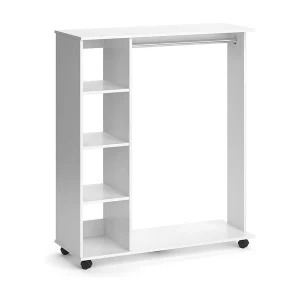 Garderobe wit 110x42x129.4 cosmo Garderobe wit 110x42x129.4 cosmo