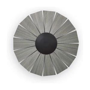EYE wandlamp moderne stijl – D. ø42 cm- klein – interieur- LED SMD- 14W- klein- 3000K- zwart en donker hout EYE wandlamp moderne stijl – D. ø42 cm- klein – interieur- LED SMD- 14W- klein- 3000K- zwart en donker hout