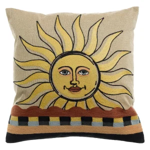 Geborduurd kussen Adria Multico 45 x 45 cm Geborduurd kussen Adria Multico 45 x 45 cm