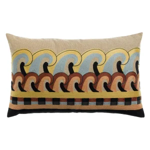 Geborduurd kussen Adria Multico 40 x 65 cm Geborduurd kussen Adria Multico 40 x 65 cm