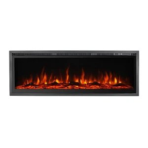 Elektrische haard, wandmontage, frontmontage, inbouwhaard, CHICAGO130, L127 x D14 x H45 Elektrische haard, wandmontage, frontmontage, inbouwhaard, CHICAGO130, L127 x D14 x H45
