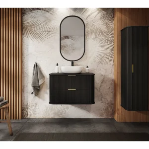 ELEGANCE Hangend meubel onder wastafel 41,5 × 60,4 × 51,7 cm zwart ELEGANCE Hangend meubel onder wastafel 41,5 × 60,4 × 51,7 cm zwart