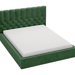 Emporius gestoffeerd bed 180×200 Sevilla, glamourstijl – Tweepersoonsbed 140×200 cm – fluwelen Groen (Magic Velvet 2225) Emporius gestoffeerd bed 180×200 Sevilla, glamourstijl – Tweepersoonsbed 140×200 cm – fluwelen Groen (Magic Velvet 2225)