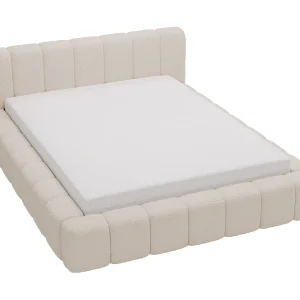 Emporius Bolonia gestoffeerd bed 160 x 200 – bed bouclé 160×200 cm, bed met opbergruimte en bedlade – Beige (Anthology 3) Emporius Bolonia gestoffeerd bed 160 x 200 – bed bouclé 160×200 cm, bed met opbergruimte en bedlade – Beige (Anthology 3)