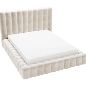 Emporius Gestoffeerd bed 180×200 cm Elise – bed 180 x 200 met opbergruimte, fluwelen Beige (Ikoo 1) Emporius Gestoffeerd bed 180×200 cm Elise – bed 180 x 200 met opbergruimte, fluwelen Beige (Ikoo 1)