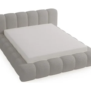 Emporius Cloud Gestoffeerd bed 180×200 cm – tweepersoonsbed, luxe bed met lattenbodem, opbergruimte – Bouclé Lichtgrijs (Anthology 15) Emporius Cloud Gestoffeerd bed 180×200 cm – tweepersoonsbed, luxe bed met lattenbodem, opbergruimte – Bouclé Lichtgrijs (Anthology 15)