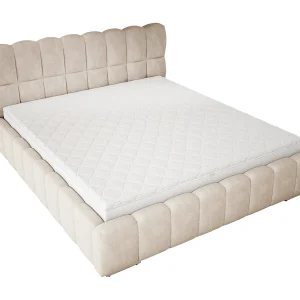 Emporius Avilla gestoffeerd bed 200 x 200 – tweepersoonsbed met opbergruimte, bed met bedlade – fluwelen, Beige (Komodo 11) Emporius Avilla gestoffeerd bed 200 x 200 – tweepersoonsbed met opbergruimte, bed met bedlade – fluwelen, Beige (Komodo 11)