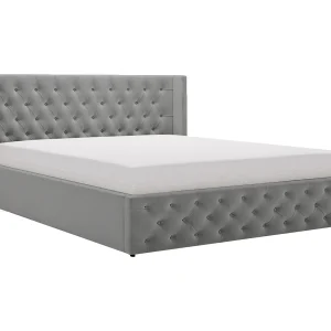 Emporius Rolia bed met opbergruimte 200×200 – tweepersoonsbed 200×200 gestoffeerd bed fluwelen Lichtgrijs (Magic Velvet 2218) Emporius Rolia bed met opbergruimte 200×200 – tweepersoonsbed 200×200 gestoffeerd bed fluwelen Lichtgrijs (Magic Velvet 2218)