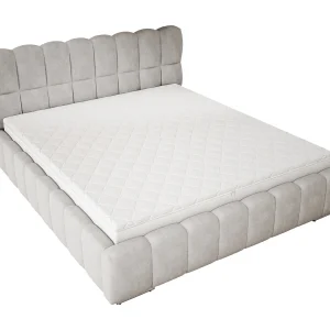 Emporius Avilla gestoffeerd bed 200 x 200 – tweepersoonsbed met opbergruimte, bed met bedlade – fluwelen, Lichtgrijs (Komodo 20) Emporius Avilla gestoffeerd bed 200 x 200 – tweepersoonsbed met opbergruimte, bed met bedlade – fluwelen, Lichtgrijs (Komodo 20)