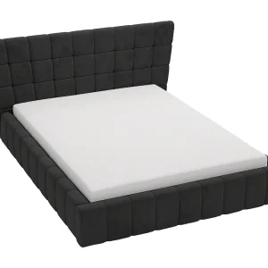 Emporius gestoffeerd bed 180 x 200 cm Deluxe, bed met opbergruimte, fluweel Zwart (Magic Velvet 2219) Emporius gestoffeerd bed 180 x 200 cm Deluxe, bed met opbergruimte, fluweel Zwart (Magic Velvet 2219)