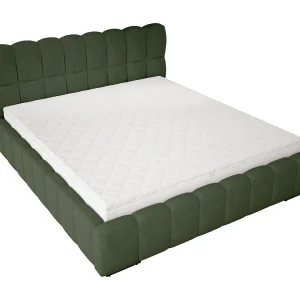 Emporius Avilla gestoffeerd bed 180 x 200 – tweepersoonsbed met opbergruimte, bed met bedlade – fluwelen, Groen (Komodo 61) Emporius Avilla gestoffeerd bed 180 x 200 – tweepersoonsbed met opbergruimte, bed met bedlade – fluwelen, Groen (Komodo 61)