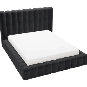 Emporius Gestoffeerd bed 160×200 cm Elise – bed 160 x 200 met opbergruimte, fluwelen Zwart (Ikoo 22) Emporius Gestoffeerd bed 160×200 cm Elise – bed 160 x 200 met opbergruimte, fluwelen Zwart (Ikoo 22)