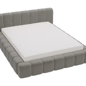 Emporius Bolonia gestoffeerd bed 180 x 200 – bed 180×200 cm, bed met opbergruimte en bedlade – Grijs (Komodo 21) Emporius Bolonia gestoffeerd bed 180 x 200 – bed 180×200 cm, bed met opbergruimte en bedlade – Grijs (Komodo 21)