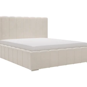Emporius Lisbon gestoffeerd bed 200×200 met opbergruimte – bed 200×200, tweepersoonsbed fluwelen Crème (Komodo 10) Emporius Lisbon gestoffeerd bed 200×200 met opbergruimte – bed 200×200, tweepersoonsbed fluwelen Crème (Komodo 10)