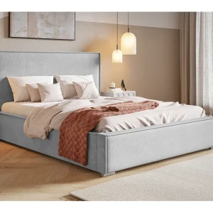 Gestoffeerd bed 140×200 met opbergruimte Sydney – lattenbodem, fluwelen Grijs (Amor Velvet 4318) Gestoffeerd bed 140×200 met opbergruimte Sydney – lattenbodem, fluwelen Grijs (Amor Velvet 4318)