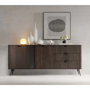 Dressoir met 2 deuren, Dunin eiken, 195 cm – VERIS Dressoir met 2 deuren, Dunin eiken, 195 cm – VERIS