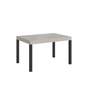 Everyday Cashmere Uitschuifbare Tafel 120/380×90 cm met Antraciet Poten Everyday Cashmere Uitschuifbare Tafel 120/380×90 cm met Antraciet Poten