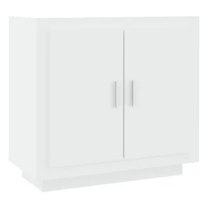 Dressoir 80x40x75 cm bewerkt hout wit Dressoir 80x40x75 cm bewerkt hout wit