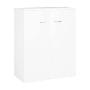 Dressoir 60x30x75 cm bewerkt hout wit Dressoir 60x30x75 cm bewerkt hout wit
