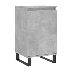 Dressoir 40x35x70 cm bewerkt hout betongrijs Dressoir 40x35x70 cm bewerkt hout betongrijs