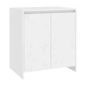 Dressoir 70x41x75 cm bewerkt hout wit Dressoir 70x41x75 cm bewerkt hout wit